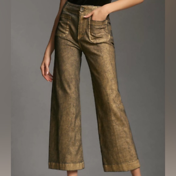 anthropologie wide leg jeans - Picture 6 of 6